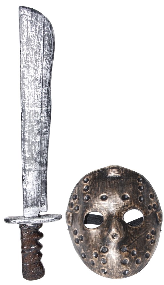 halloweeen-club-costume-superstore-distressed-hockey-mask-machete-set