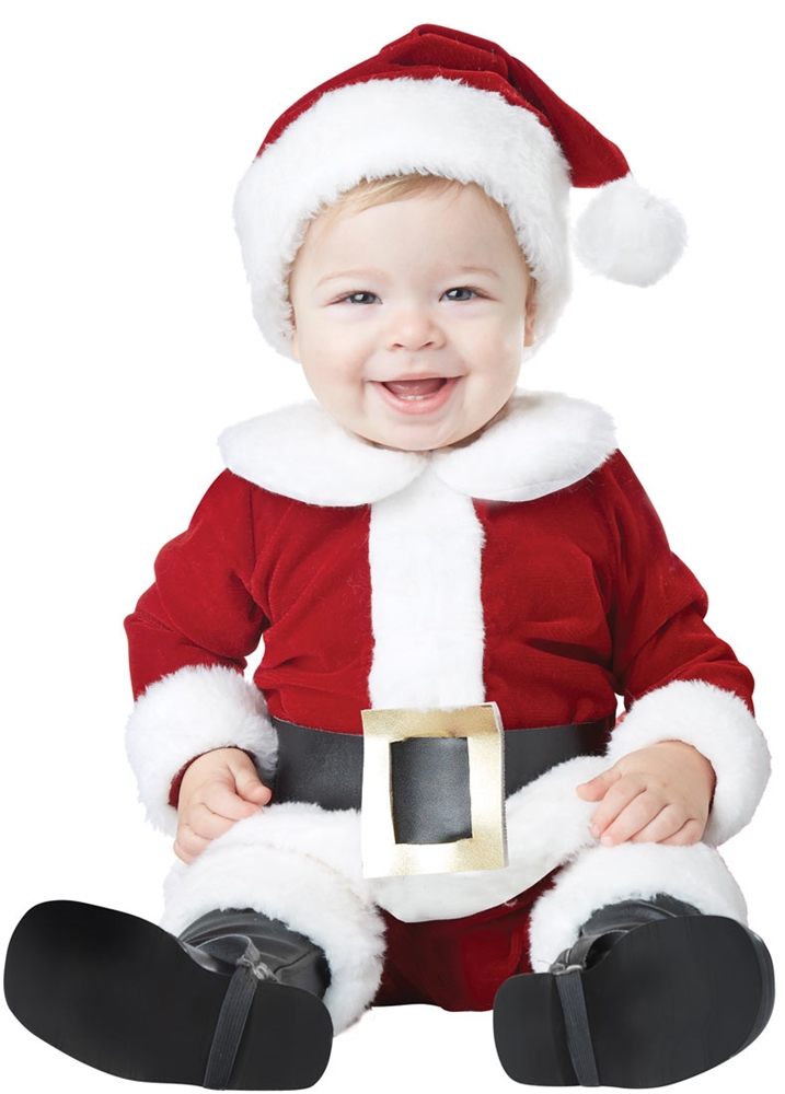 infant santa outfit