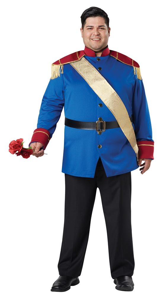 Picture of Storybook Prince Adult Mens Plus Size Costume