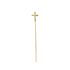 Picture of Gold Divine Cross Staff 66in