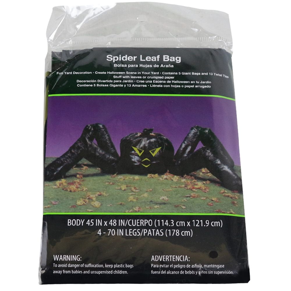 Picture of Spider Leaf Bag Decoration