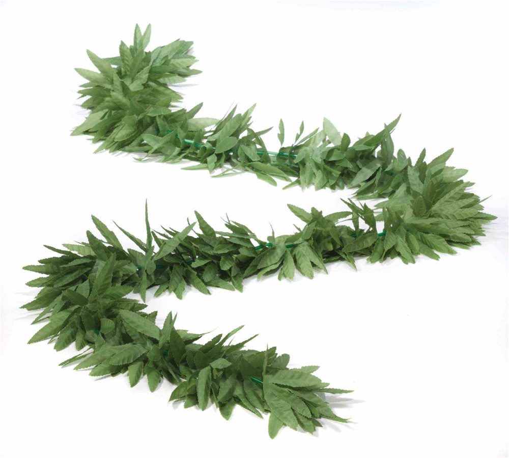 Picture of Green Leaf Long Boa