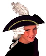 Picture of Colonial Child Hat with Wig