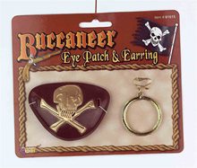 Picture of Buccaneer Eyepatch & Earring Set