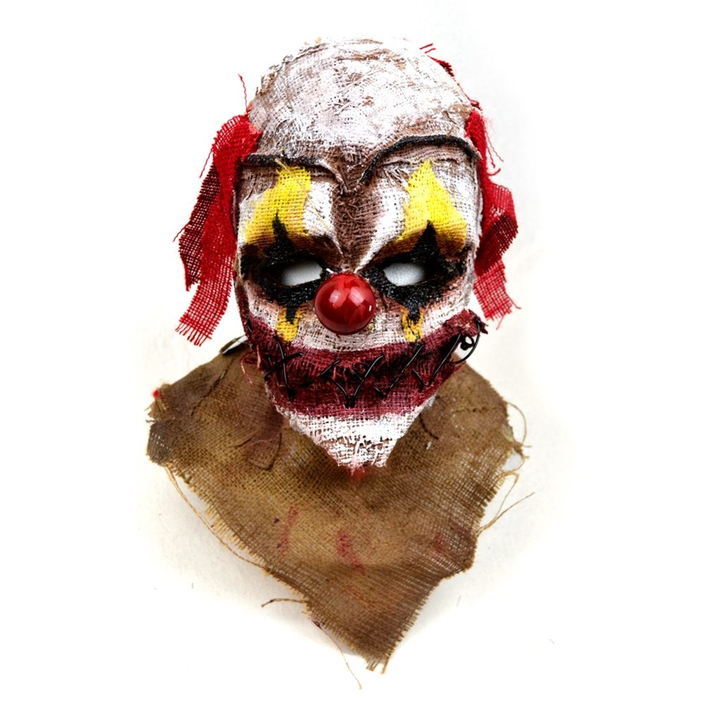 Picture of Stitched Burlap Clown Mask