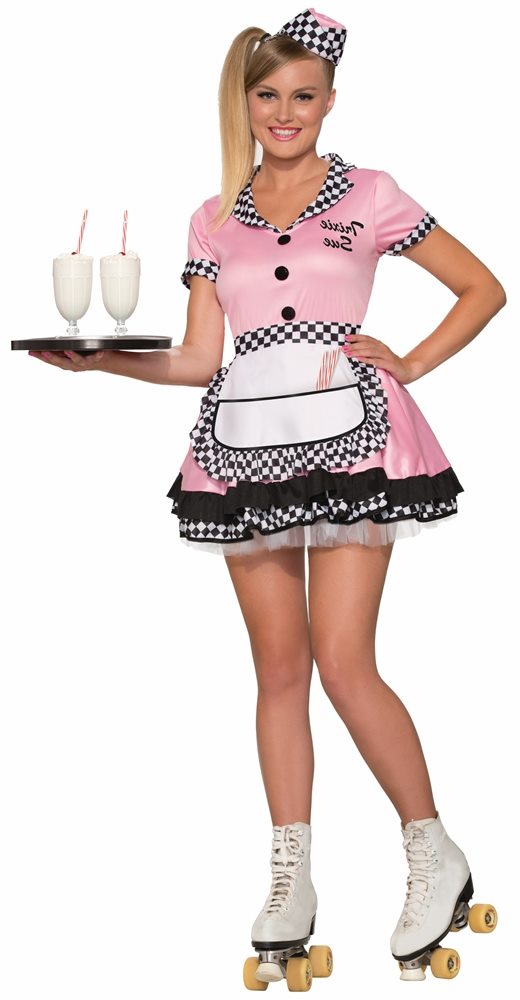 Picture of 50s Trixie Sue Diner Gal Adult Womens Costume
