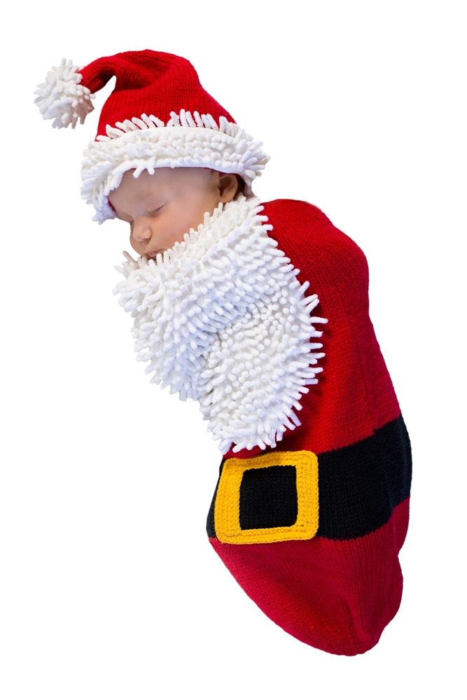 Picture of Santa Baby Newborn Costume