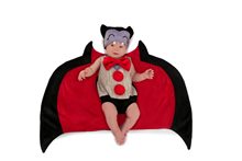 Picture of Drooly Dracula Newborn Costume with Swaddle Wings