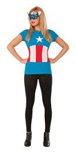 Picture of American Dream Classic Adult Womens Shirt & Mask