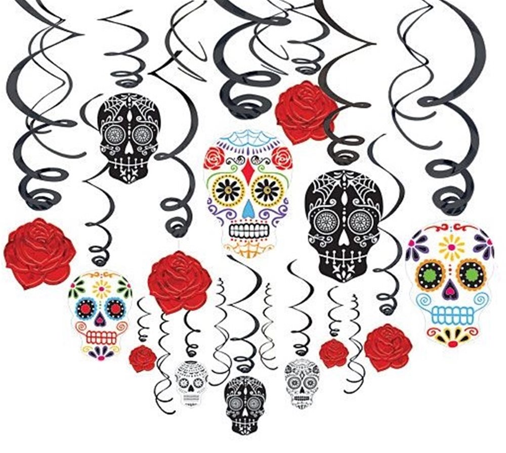 Picture of Day of the Dead Swirls Mega Value Pack