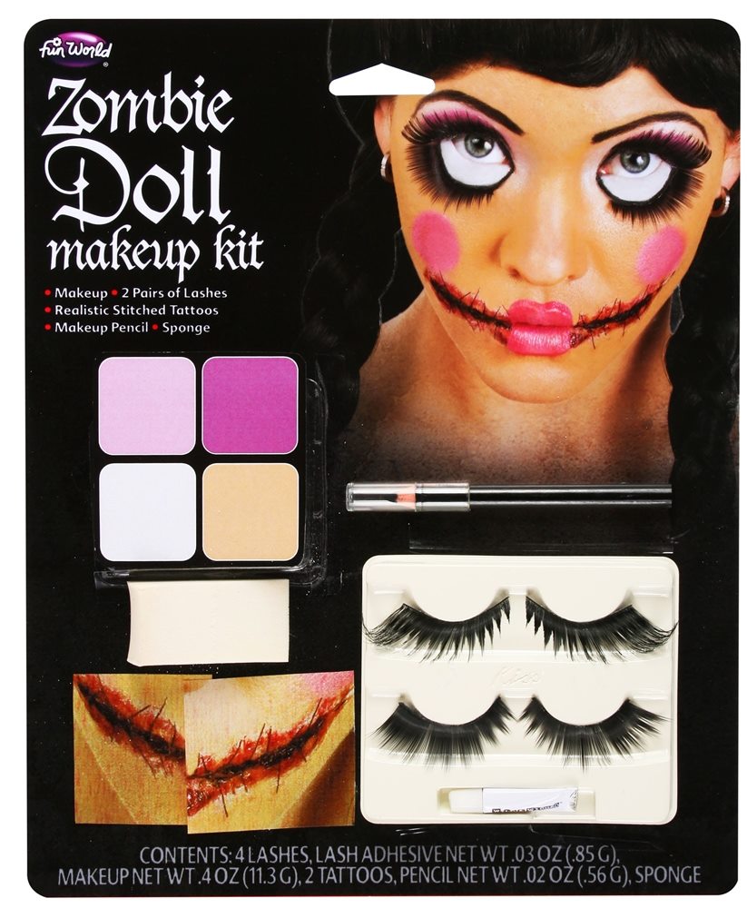 Picture of Zombie Doll Makeup Kit