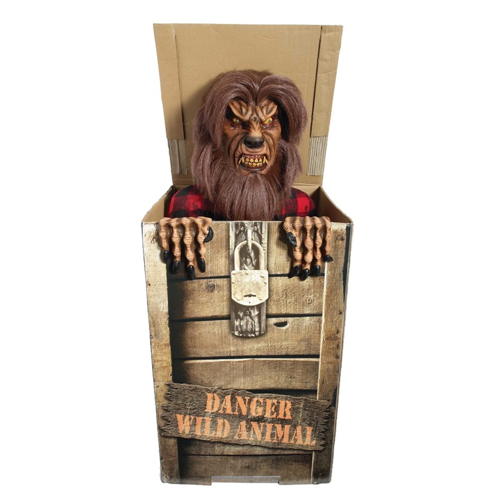 Picture of Moonlight Werewolf in the Box Animated Prop