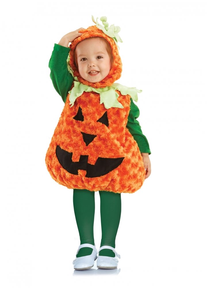 Picture of Fuzzy Pumpkin Toddler Costume