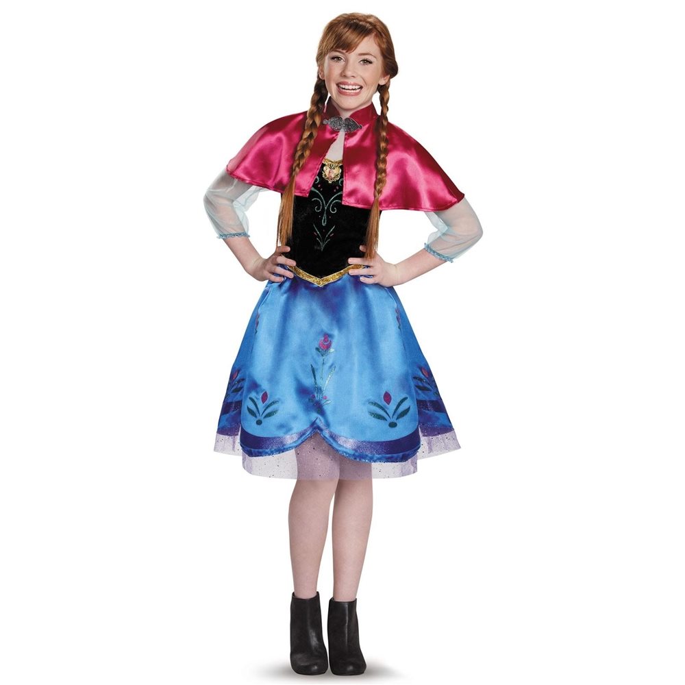 Picture of Frozen Traveling Anna Tween Costume