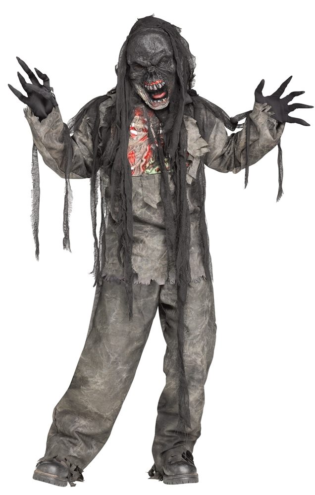Picture of Burning Dead Zombie Child Costume