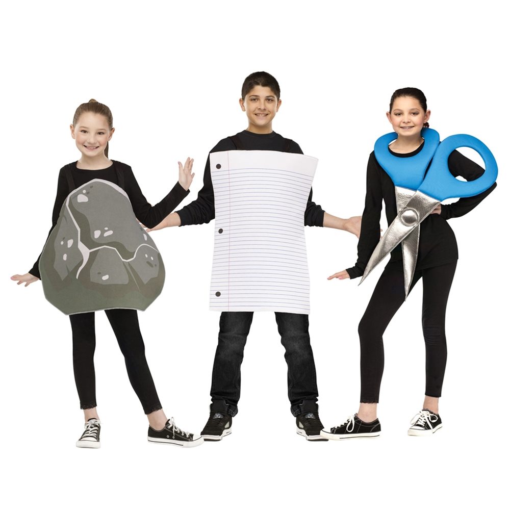 Picture of Rock, Paper, Scissors Child Costume Set