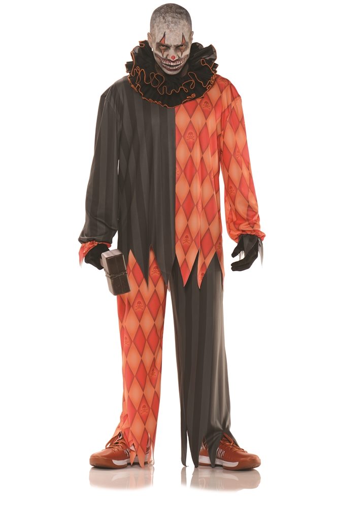 Picture of Demented Evil Clown Adult Mens Costume