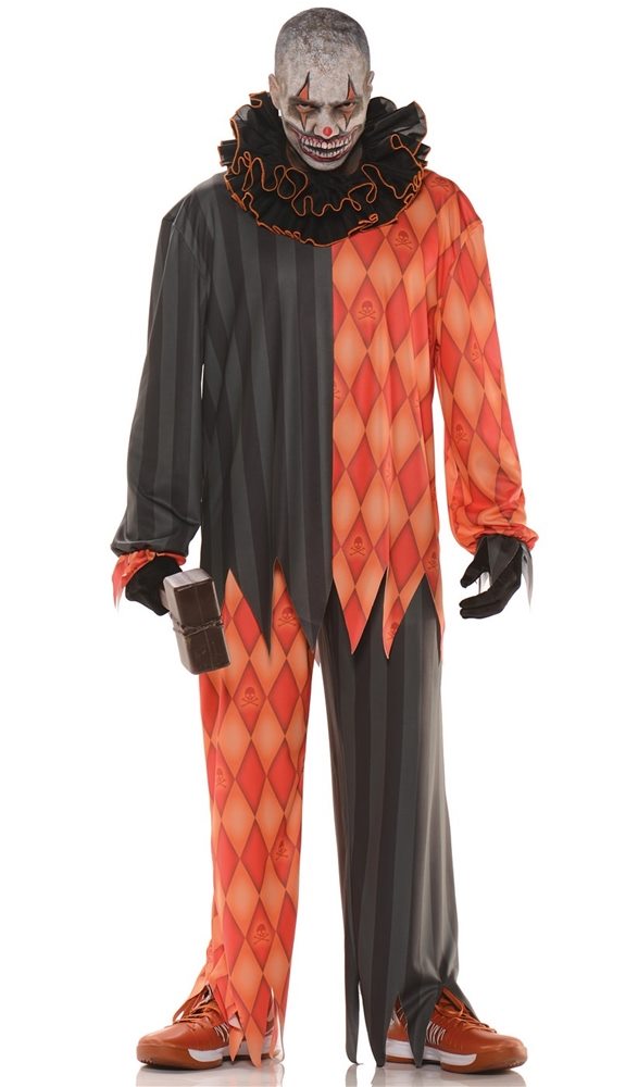 Picture of Demented Evil Clown Teen Costume