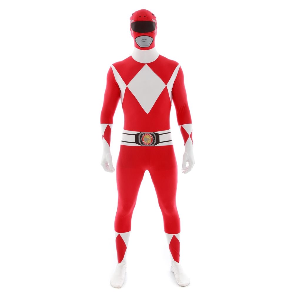 Picture of Red Power Ranger Morphsuit Adult Unisex Costume