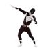 Picture of Black Power Ranger Morphsuit Adult Unisex Costume