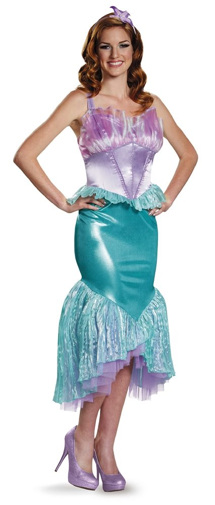Picture of Little Mermaid Deluxe Ariel Adult Womens Costume
