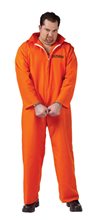 Picture of Got Busted Orange Jumpsuit Adult Mens Plus Size Costume