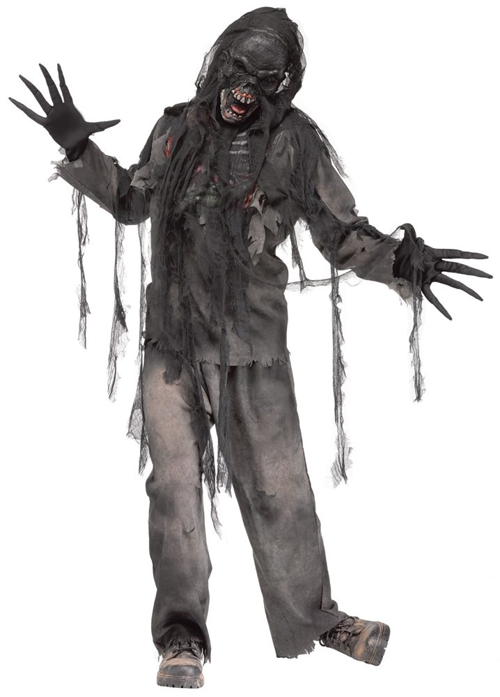 Picture of Burning Dead Zombie Adult Mens Costume