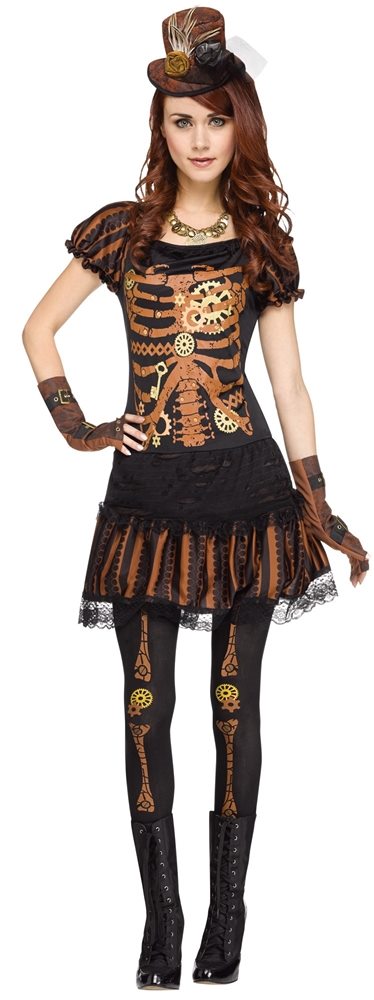 Picture of Skele-Punk Adult Womens Costume