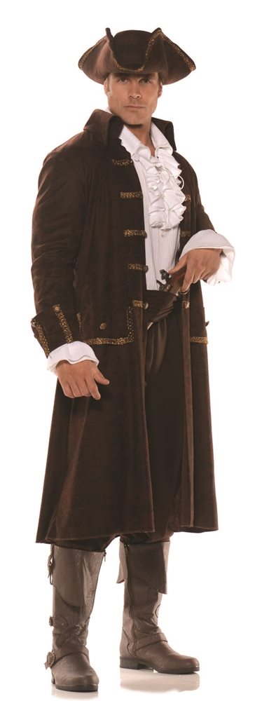 Picture of Pirate Captain Barrett Adult Mens Plus Size Costume