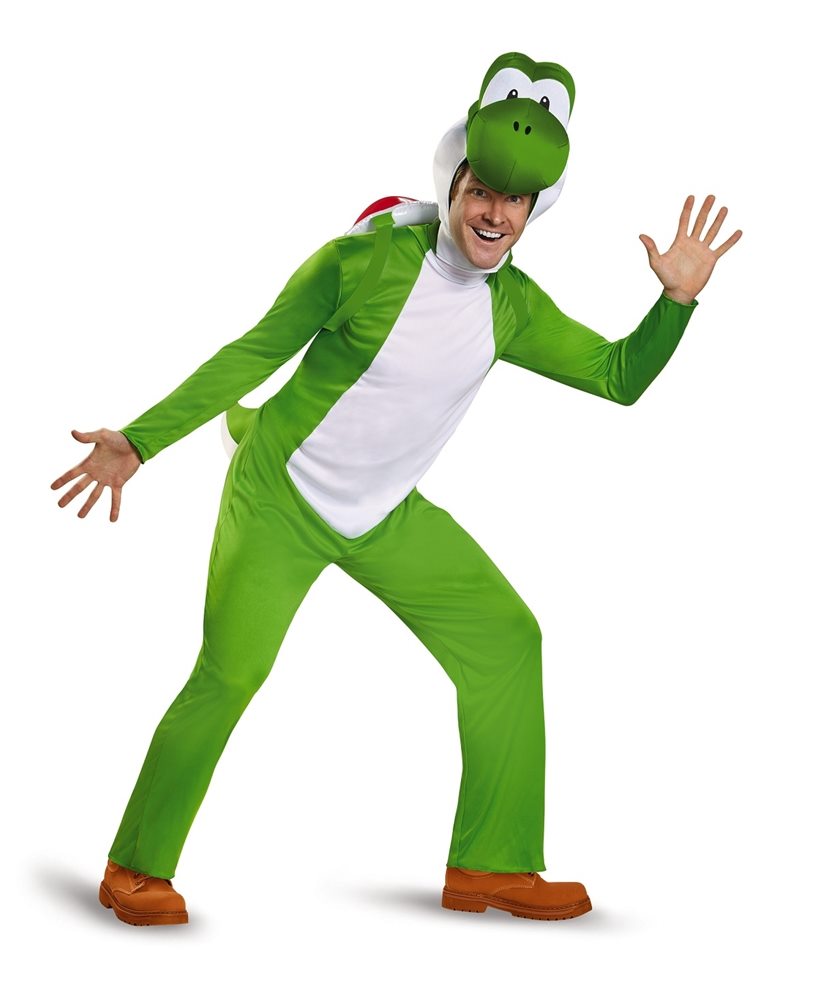 Picture of Super Mario Brothers Deluxe Yoshi Adult Mens Plus Size Costume