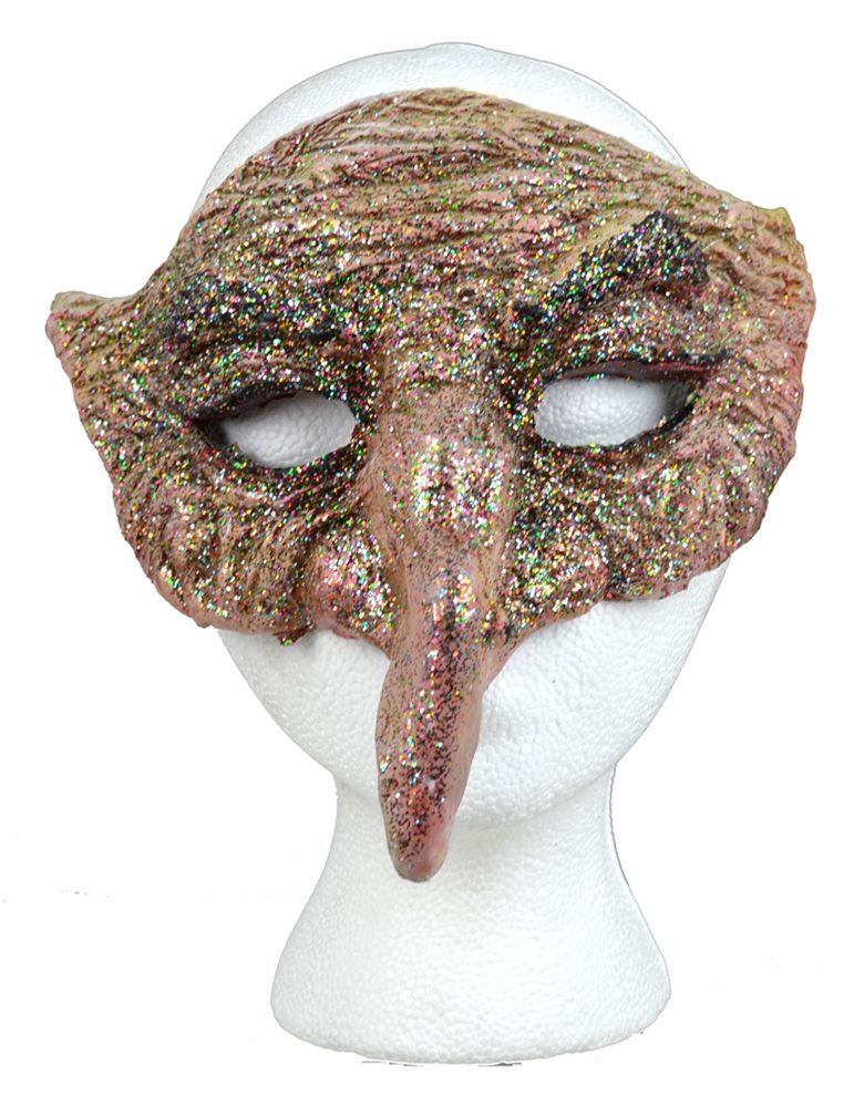 Picture of Colorful Old Witch Masquerade Mask