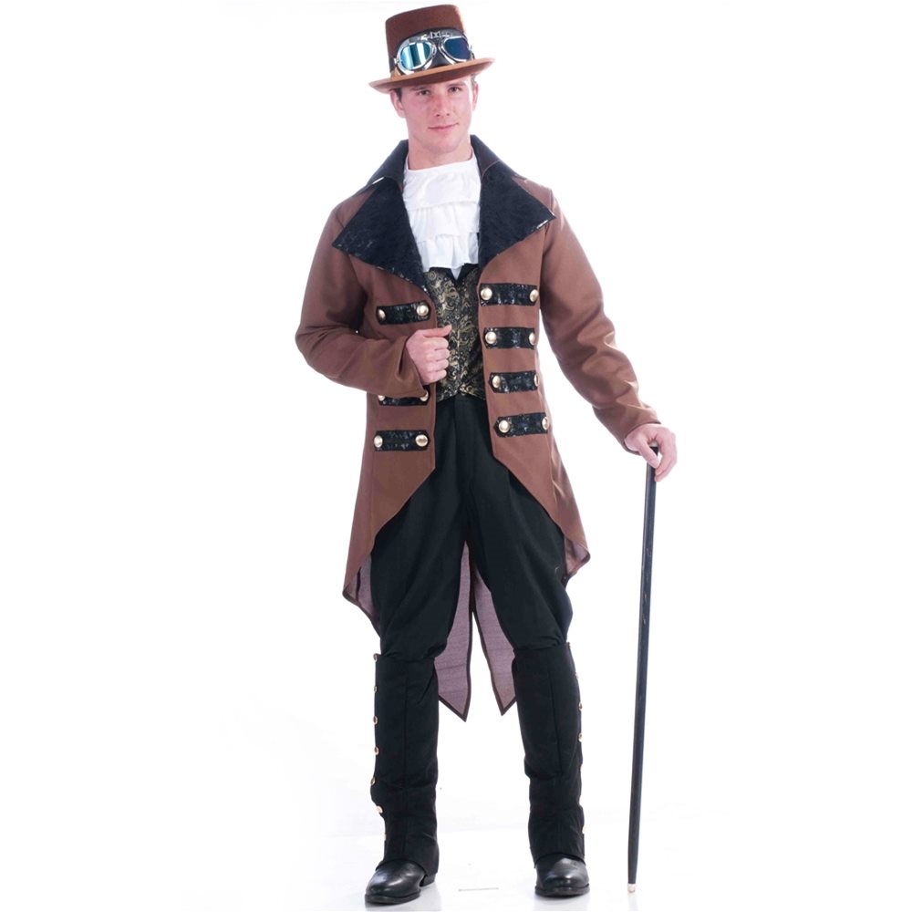 Picture of Steampunk Traveler Adult Mens Jacket
