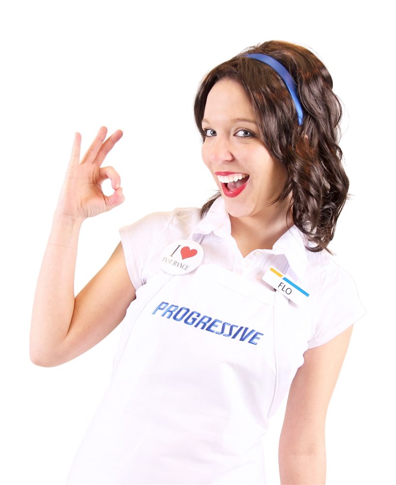 Picture of Progressive Flo Adult Costume Set