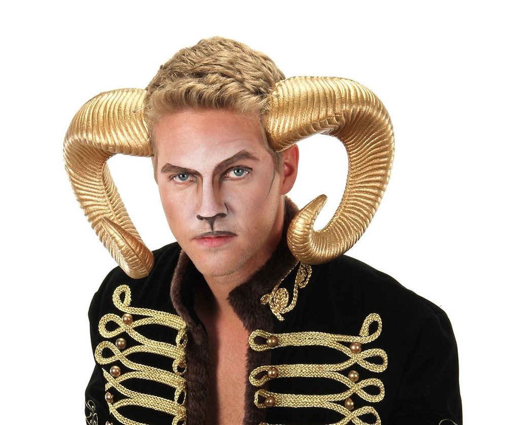 Picture of Gold Ram Horns