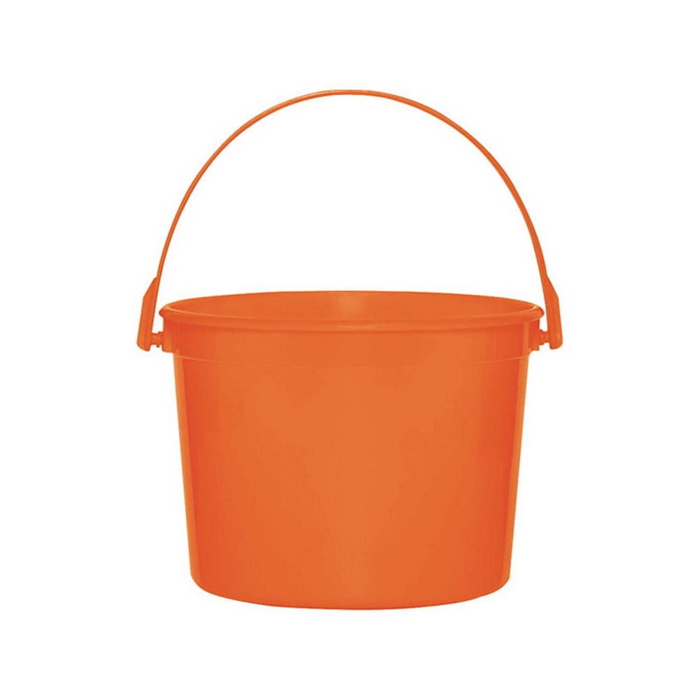 Picture of Plastic Orange Bucket with Handle