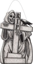 Picture of Cemetery Reaper RIP Sign