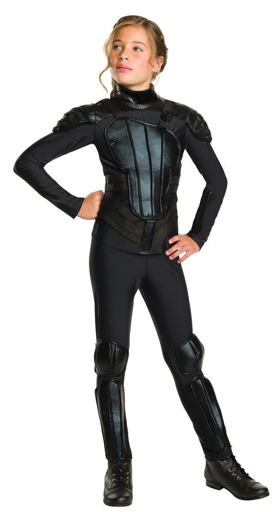 Picture of Hunger Games Mockingjay Part 1 Deluxe Katniss Tween Costume