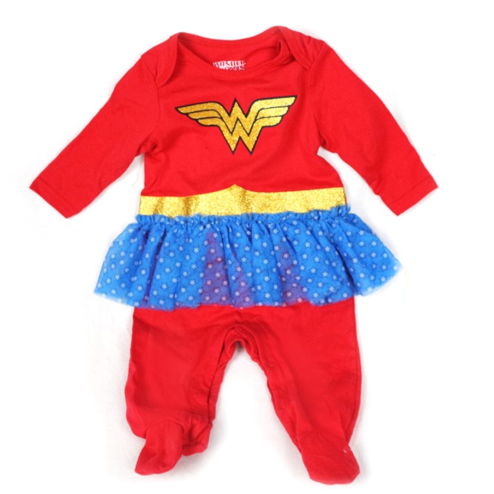 Picture of Wonder Woman Tutu Infant Bodysuit 