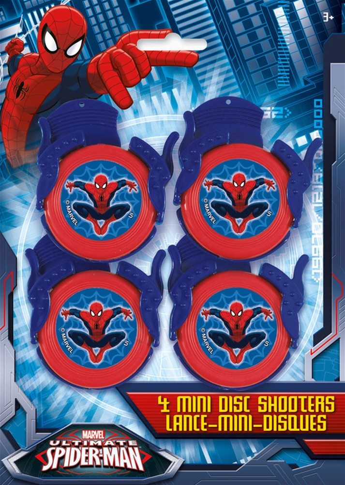 Picture of Spider-Man Mini Disc Shooters 4ct