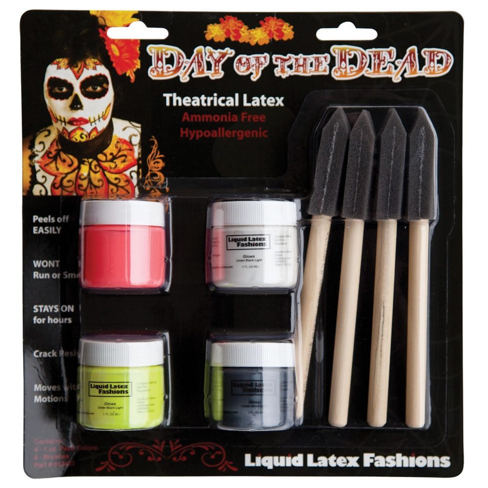 Picture of Day of the Dead Body Paint Kit