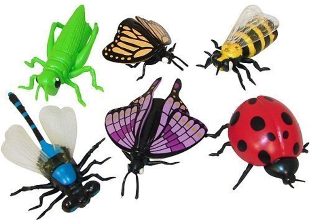 Picture of Vinyl Insect Finger Puppets 6ct