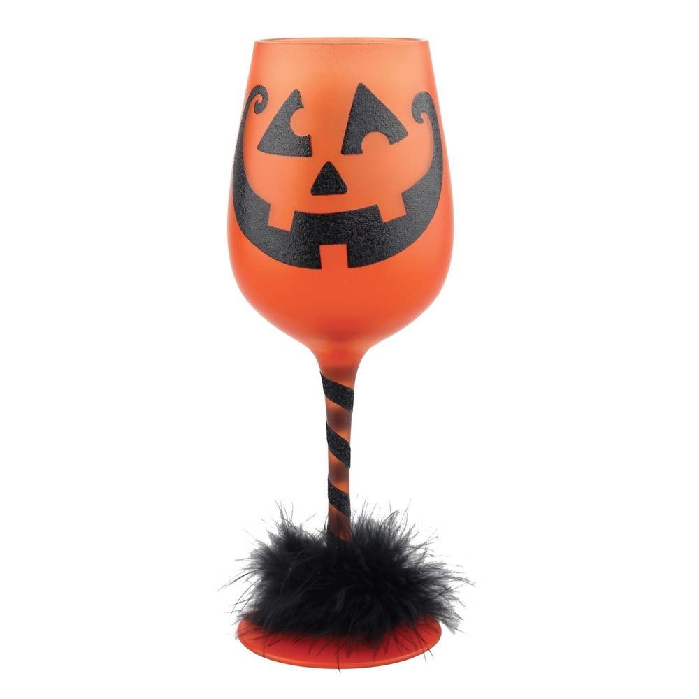 Picture of Get Smashed Halloween Wine Glass 15oz