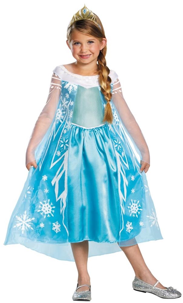 Picture of Disney Frozen Movie Elsa Child Costume 2