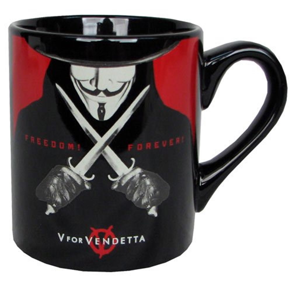 Picture of V For Vendetta Black Mug