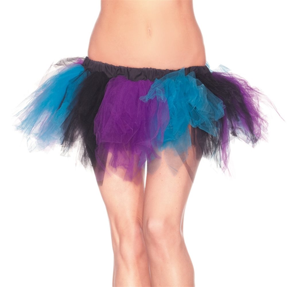 Picture of Turquoise & Purple Adult Womens Petticoat