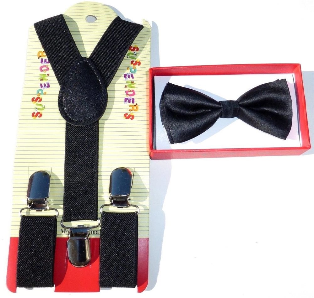 Picture of Bow Tie & Suspender Child Set (More Colors)