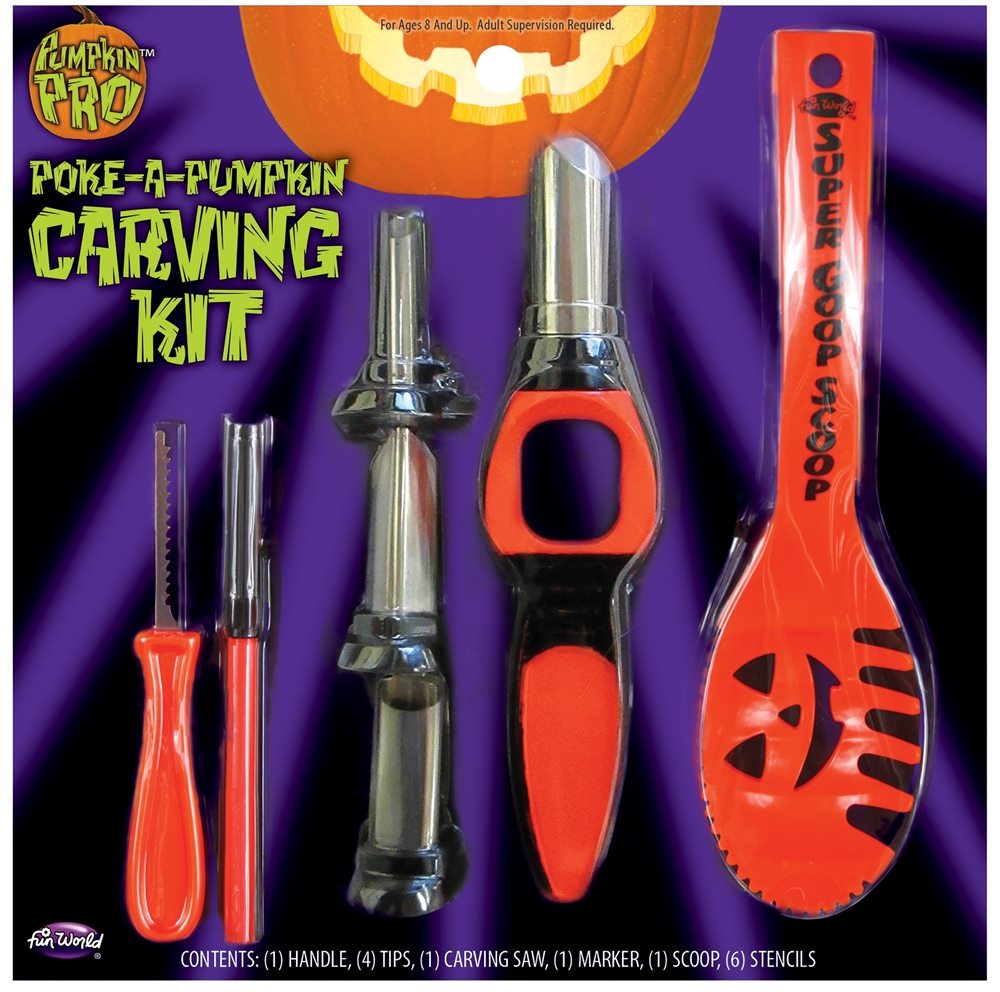 Picture of Poke-a-Pumpkin Carving Kit