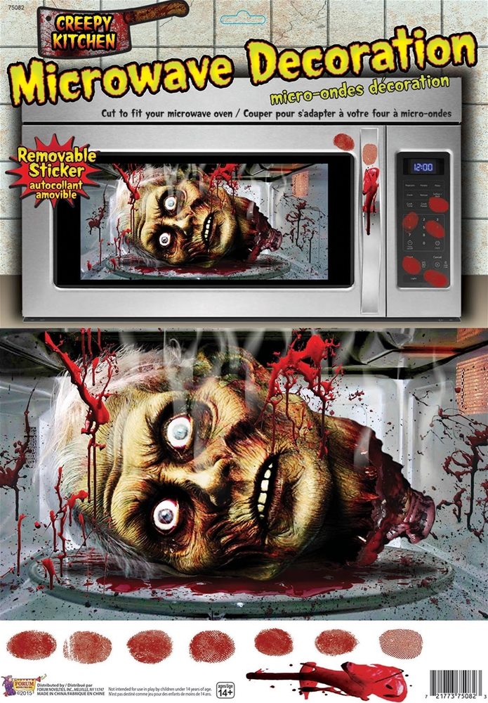 Picture of Severed Head Microwave Sticker