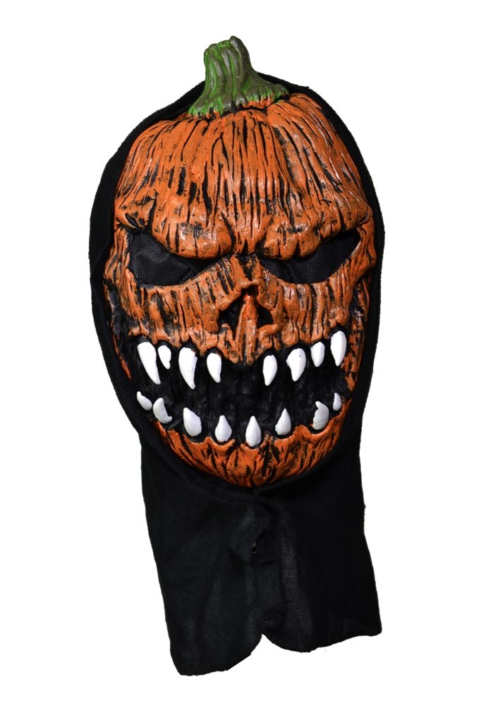 Picture of Frightening Orange Pumpkin Mask