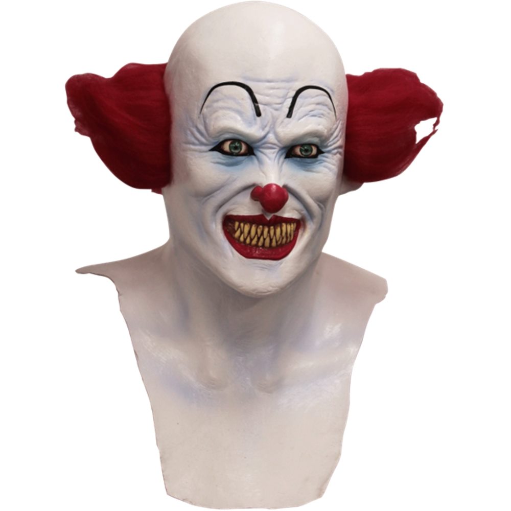 Picture of Nightmare Red Haired Clown Mask